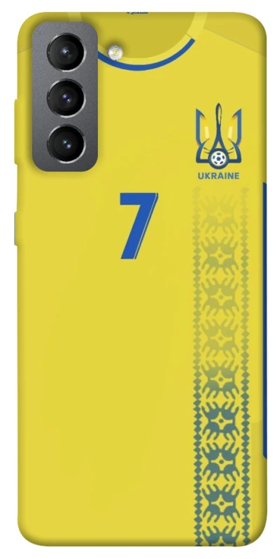 Чохол на Samsung Galaxy S21 FE UA-Football ver.3 фото 1 з 1