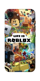 Чехол на Apple iPhone 16e (6.1") Life is Roblox фото 1 из 1
