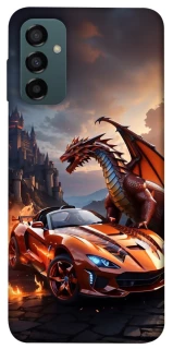Чохол на Samsung Galaxy M14 5G Сar and dragon фото 1 з 1