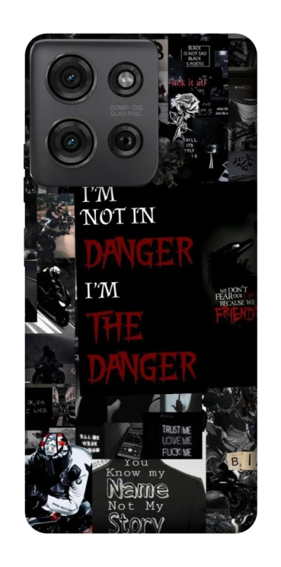 Чохол на Motorola Moto G75 Danger collage фото 1 з 1
