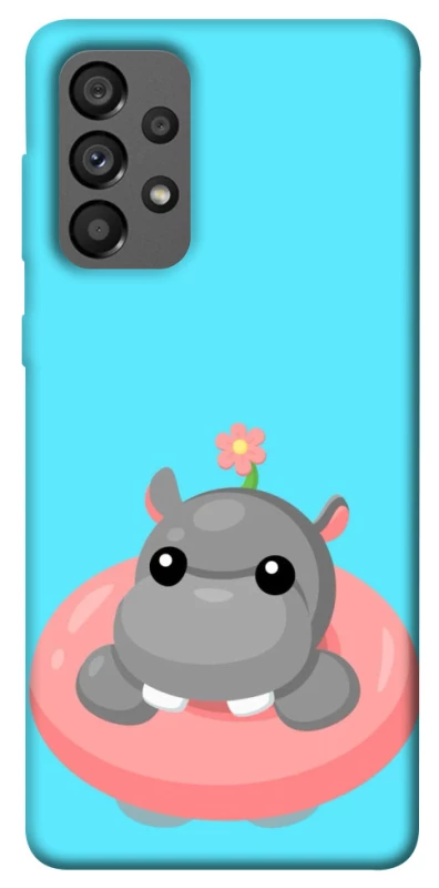 Чохол на Samsung Galaxy A73 5G Adopt Me Hippo Floatie фото 1 з 1