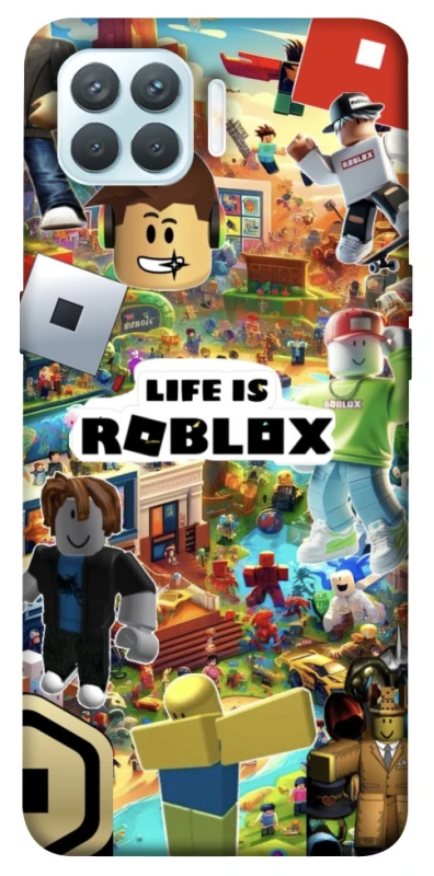 Чохол на Oppo F17 Pro Life is Roblox фото 1 з 1