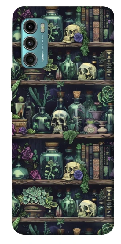 Чохол на Motorola Moto G60 Bookshelf ver.1 фото 1 з 1