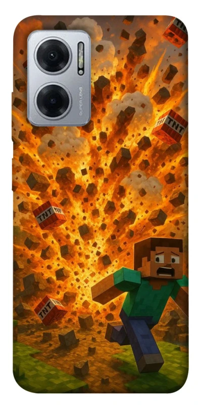 Чохол на Xiaomi Redmi Note 11E Minecraft v7 фото 1 з 1