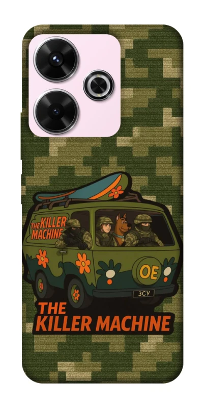 Чехол на Xiaomi Poco M6 4G Funny machine фото 1 из 1