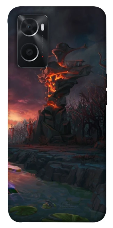 Чохол на Oppo A76 4G Dota road фото 1 з 1
