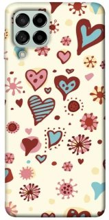 Чехол на Samsung Galaxy M53 5G Pretty hearts фото 1 из 1