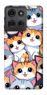 Чехол на Motorola Moto G75 Cute Cat v2 фото 1 из 1