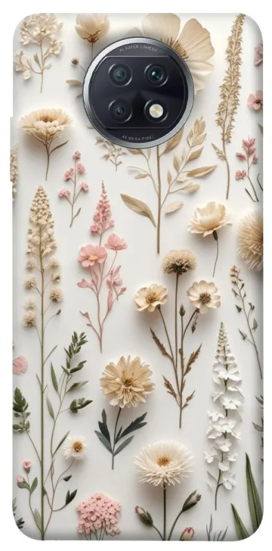 Чехол на Xiaomi Redmi Note 9 5G / Note 9T Floral design ver.1 фото 1 из 1
