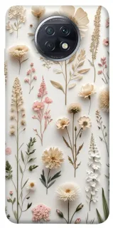 Чохол на Xiaomi Redmi Note 9 5G / Note 9T Floral design ver.1 фото 1 з 1