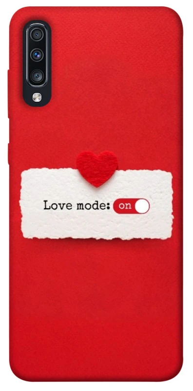 Чохол на Samsung Galaxy A70 (A705F) Love Mode ON фото 1 з 1