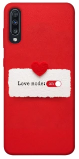 Чохол на Samsung Galaxy A70 (A705F) Love Mode ON фото 1 з 1