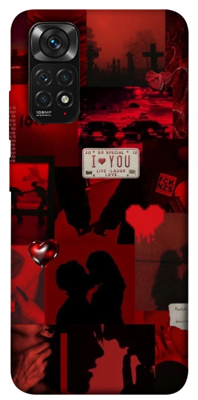 Чехол на Xiaomi Redmi Note 11 (Global) / Note 11S Love collage ver.2 фото 1 из 1