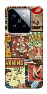 Чохол на Xiaomi 14 Pro Retro collage ver.2 фото 1 з 1
