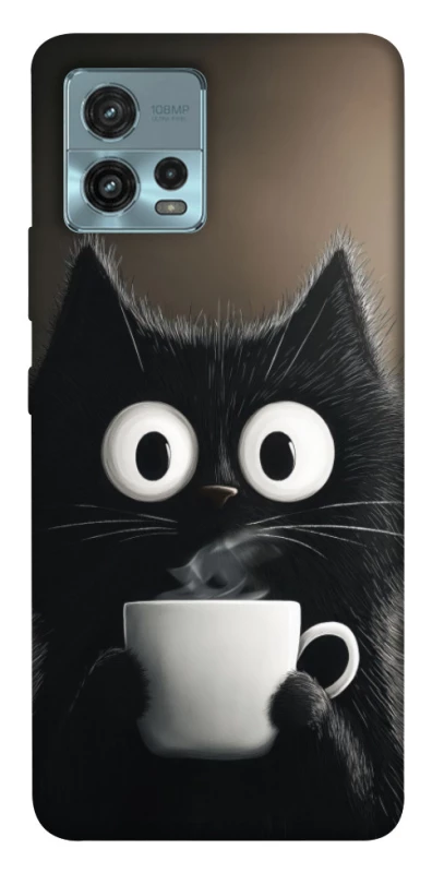 Чохол на Motorola Moto G72 morning cat фото 1 з 1
