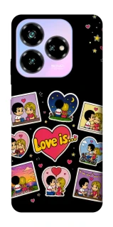 Чехол на ZTE Nubia V60 Desing Love is ver.2 фото 1 из 1