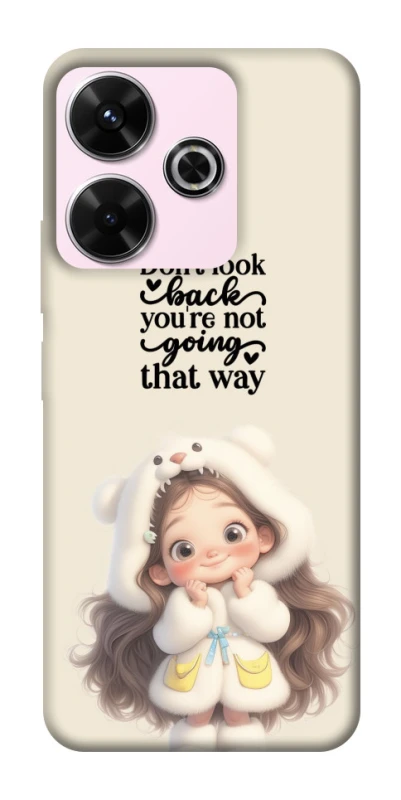 Чехол на Xiaomi Poco M6 4G Don't look back фото 1 из 1