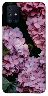 Чохол на Samsung Galaxy M31s Рожеві гартензії фото 1 з 1