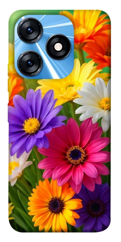 Чохол на TECNO Spark 10 Flowers v32 фото 1 з 1