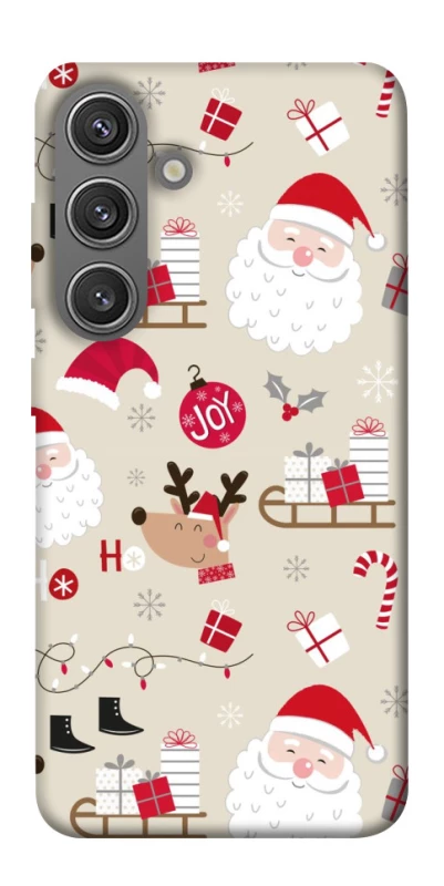 Чехол на Samsung Galaxy S24+ Новогодний v1 фото 1 из 1