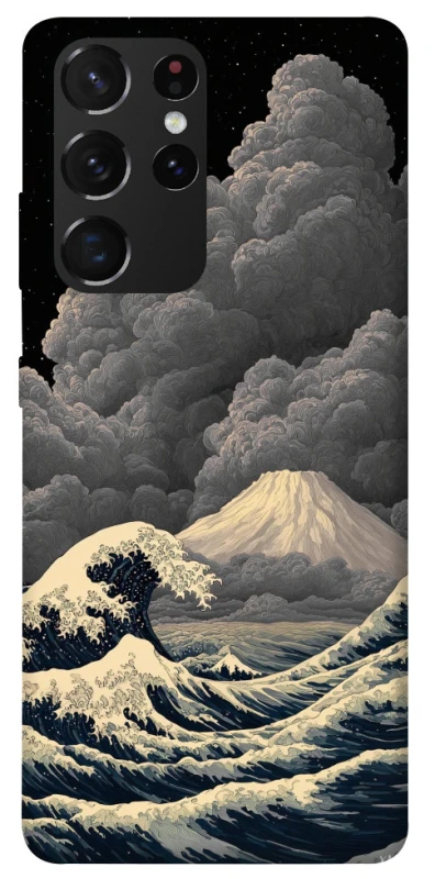 Чехол на Samsung Galaxy S21 Ultra Japan mountains фото 1 из 1