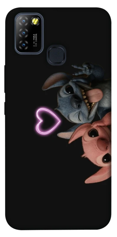 Чохол на Infinix Hot 10 Lite Love Stitch & Angel фото 1 з 1