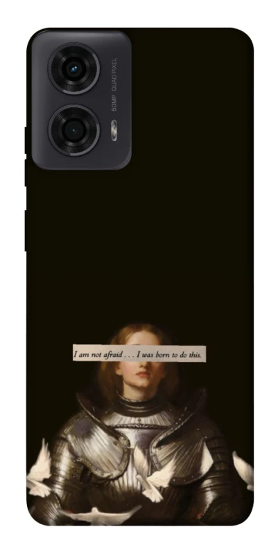 Чохол на Motorola Moto G24 Not afraid фото 1 з 1