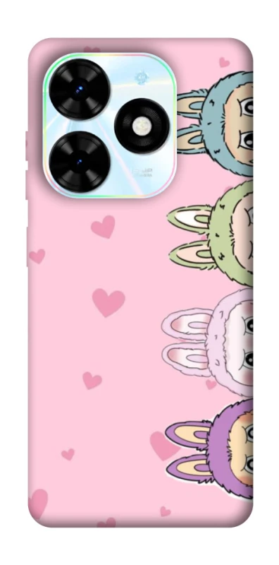 Чохол на TECNO Spark Go 2024 All Labubu 4 фото 1 з 1