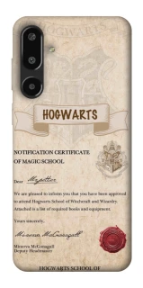 Чехол на Samsung Galaxy F16 The Hogwarts acceptance letter фото 1 из 1