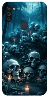 Чехол на Samsung Galaxy M11 Skulls v3 фото 1 из 1