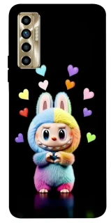 Чохол на TECNO Camon 17P Labubu Love фото 1 з 1