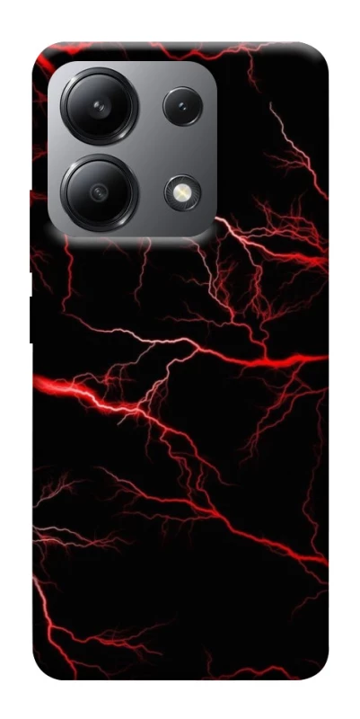 Чехол на Xiaomi Redmi Note 13 4G Красная молния фото 1 из 1