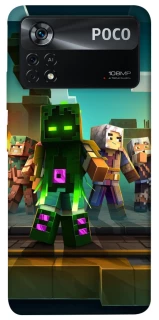 Чохол на Xiaomi Poco X4 Pro 5G Minecraft dungeon фото 1 з 1