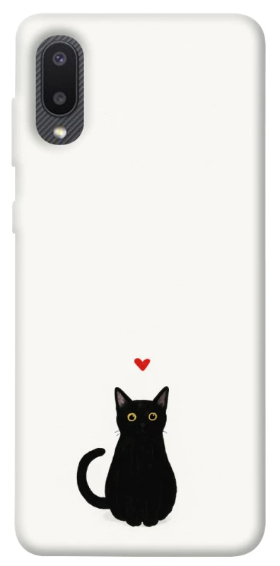 Чохол на Samsung Galaxy A02 cat in love фото 1 Чохол на Samsung Galaxy A02 cat in love фото 1 з 1