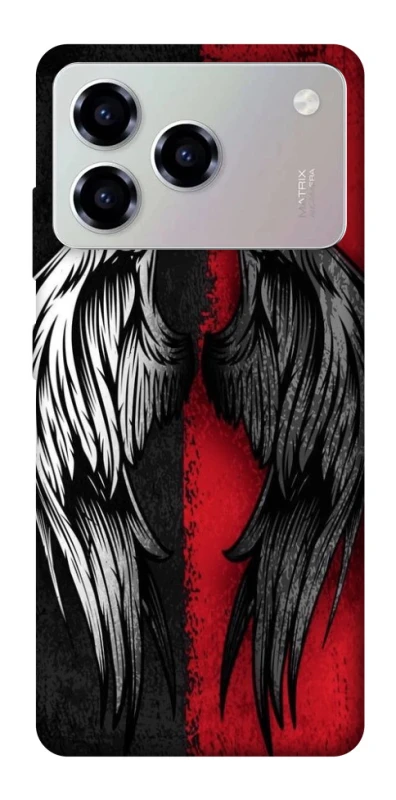 Чехол на ZTE Blade A76 Angel and Devil фото 1 из 1