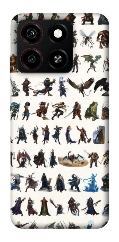 Чохол на ZTE Blade A35 4G Character Selection фото 1 з 1