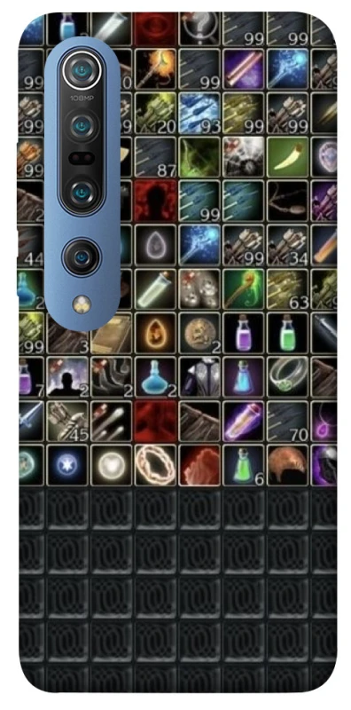 Чохол на Xiaomi Mi 10 / Mi 10 Pro Inventory menu ver.2 фото 1 з 1