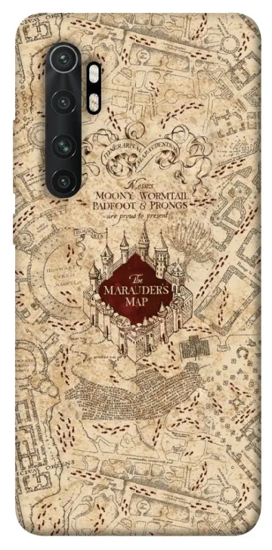 Чехол на Xiaomi Mi Note 10 Lite Marauders map фото 1 из 1