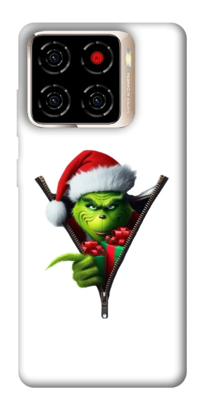 Чохол на ZTE Blade A56 Grinch mood ver.2 фото 1 з 1