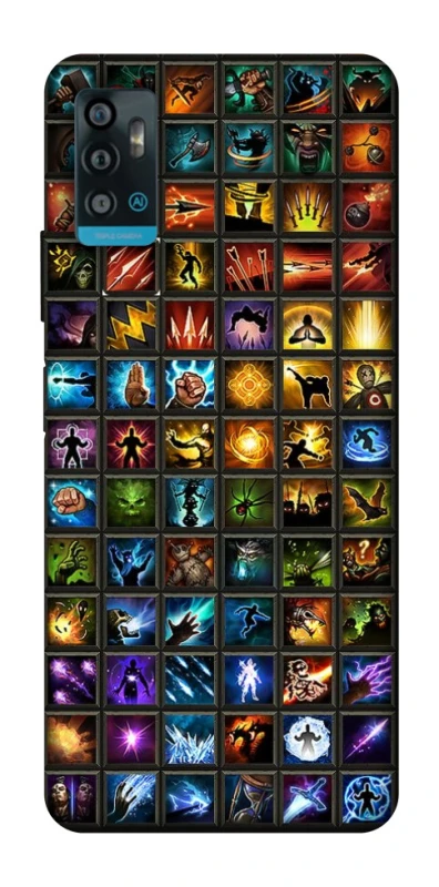 Чехол на ZTE Blade A71 Abilities menu ver.3 фото 1 из 1