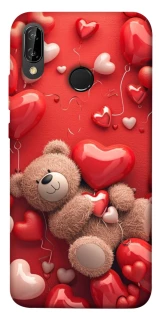 Чохол на Huawei P20 Lite bear in hearts фото 1 Чохол на Huawei P20 Lite bear in hearts фото 1 з 1