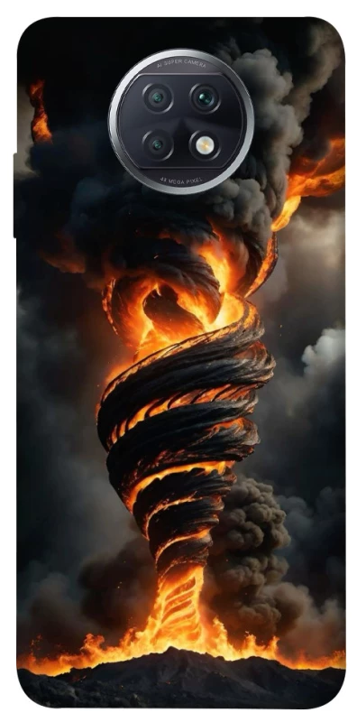 Чохол на Xiaomi Redmi Note 9 5G / Note 9T Вогняний торнадо фото 1 з 1