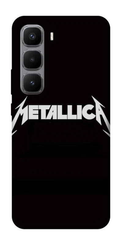 Чохол на Infinix Hot 60 Pro+ Metallica logo фото 1 Чохол на Infinix Hot 60 Pro+ Metallica logo фото 1 з 1