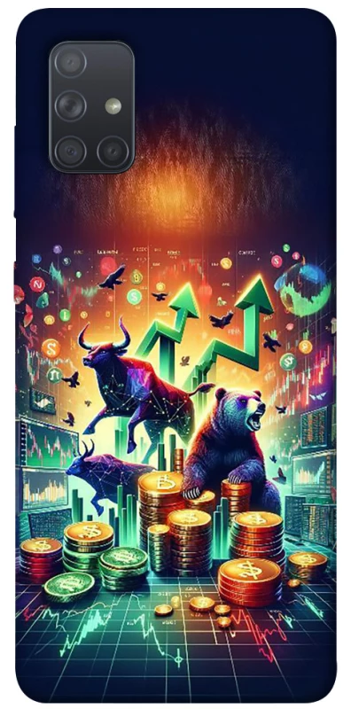 Чохол на Samsung Galaxy A71 Crypto market фото 1 з 1