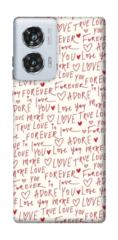 Чохол на Motorola Edge 50 Fusion Love aesthetic ver.4 фото 1 з 1