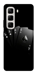 Чохол на Infinix Hot 50 4G Black Cards фото 1 з 1