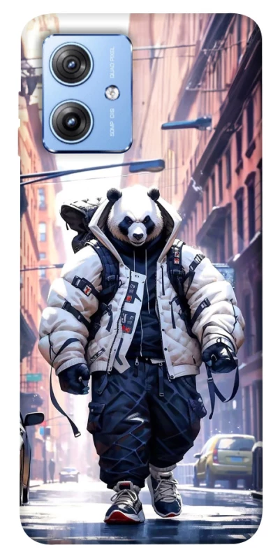 Чохол на Motorola Moto G84 Панда кур'єр фото 1 з 1