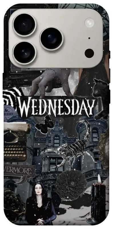Чехол на Apple iPhone 18 Pro Wednesday Collage ver.2 фото 1 из 2