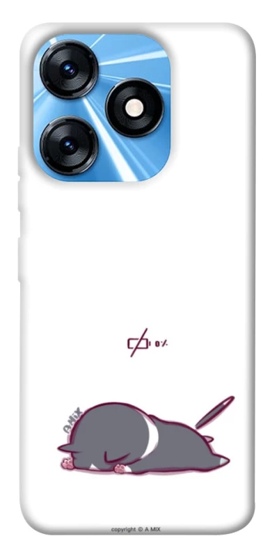 Чохол на TECNO Spark 10 The battery is dead фото 1 з 1