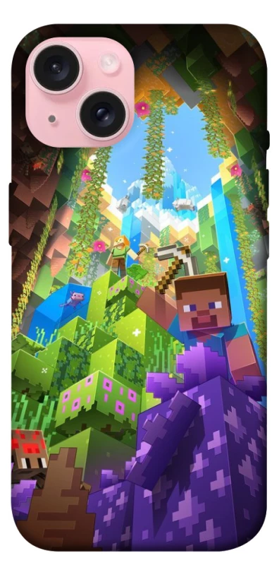 Чехол на Apple iPhone 15 (6.1") Minecraft forever фото 1 из 1